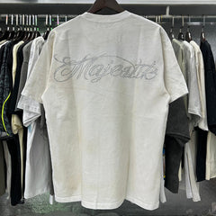 Majestik “Pro Boxing” Skeleton Rhinestone Vintage Tee