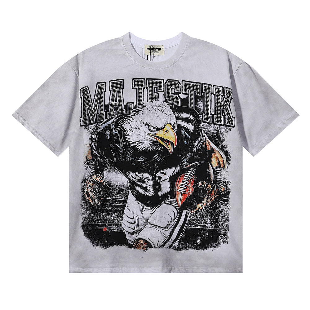 Majestik “Gridiron Eagle” Football Vintage Tee