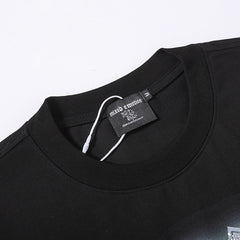 MIXED EMOTION Gothic Letter Archer Angel Graphic T‑Shirt