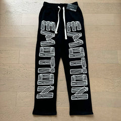 Foreign Trade Trend Mixed EMOTION Classic Letter Printing High Street Trend Leisure Fashion Sports Pants Men (6)