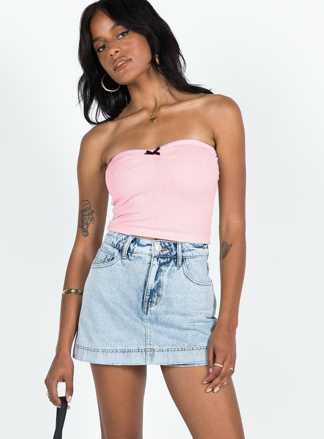 Heuston Skort Denim Main Image