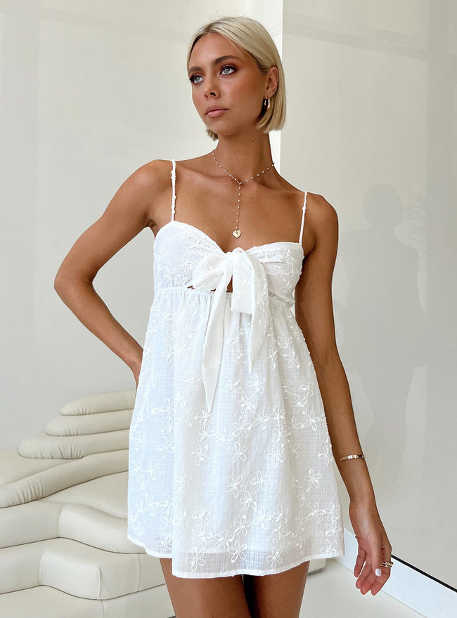 Granno Mini Dress White Main Image