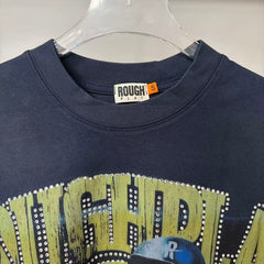 Roughplay Skeleton All-Star Baseball Rhinestone Tee