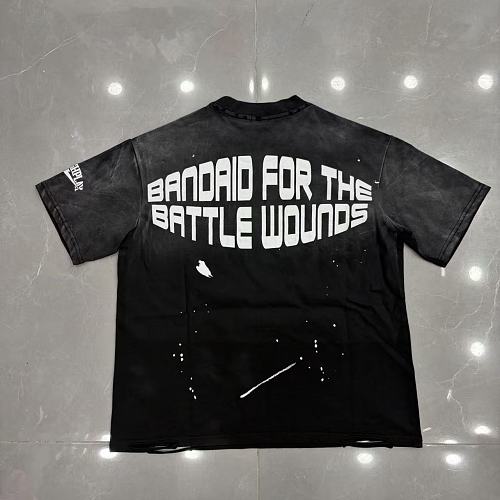 Roughplay Worldwide Star Logo Distressed Graphic Tee