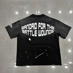 Roughplay Worldwide Star Logo Distressed Graphic Tee