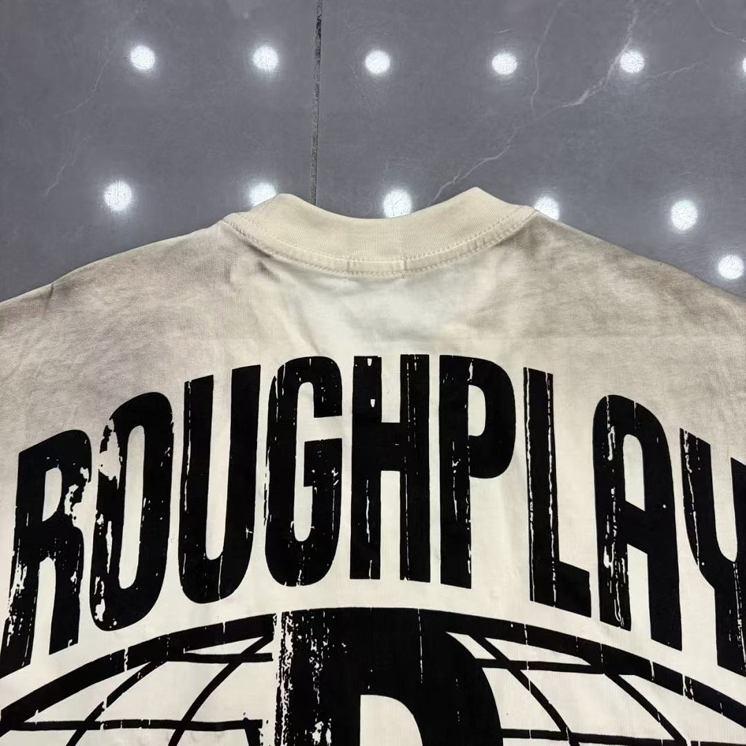 Roughplay Skull Sun Mushroom Field Distressed Tank Top