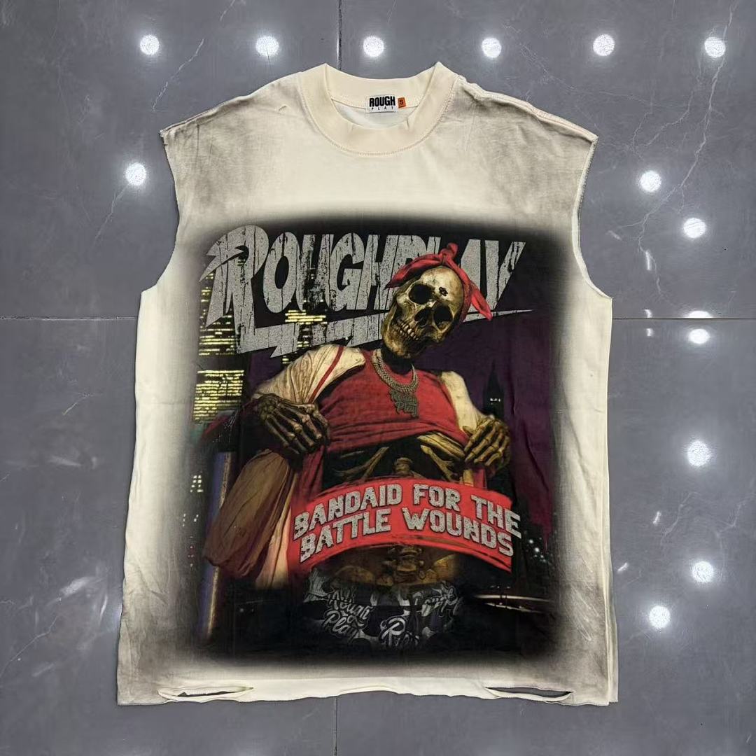 Roughplay Street Skull Bandana City Tank Top