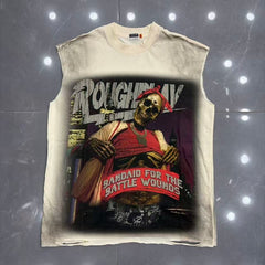 Roughplay Street Skull Bandana City Tank Top