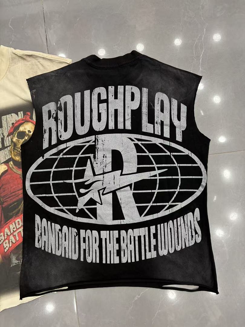 Roughplay Street Skull Bandana City Tank Top
