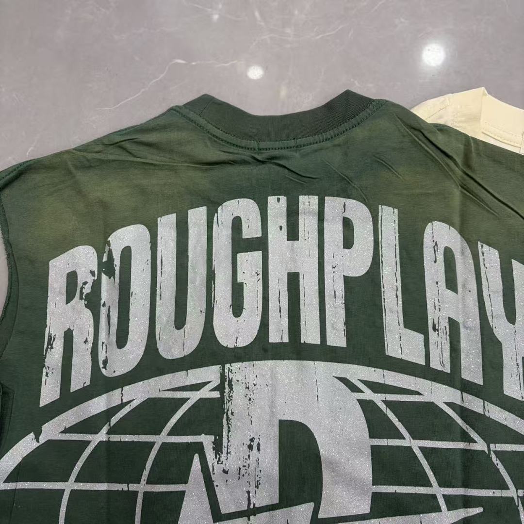 Roughplay Gas Mask "WARNING" Sleeveless Tank Top