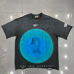 Roughplay "AUNA Sold Separately" Circle Logo Distressed Tee