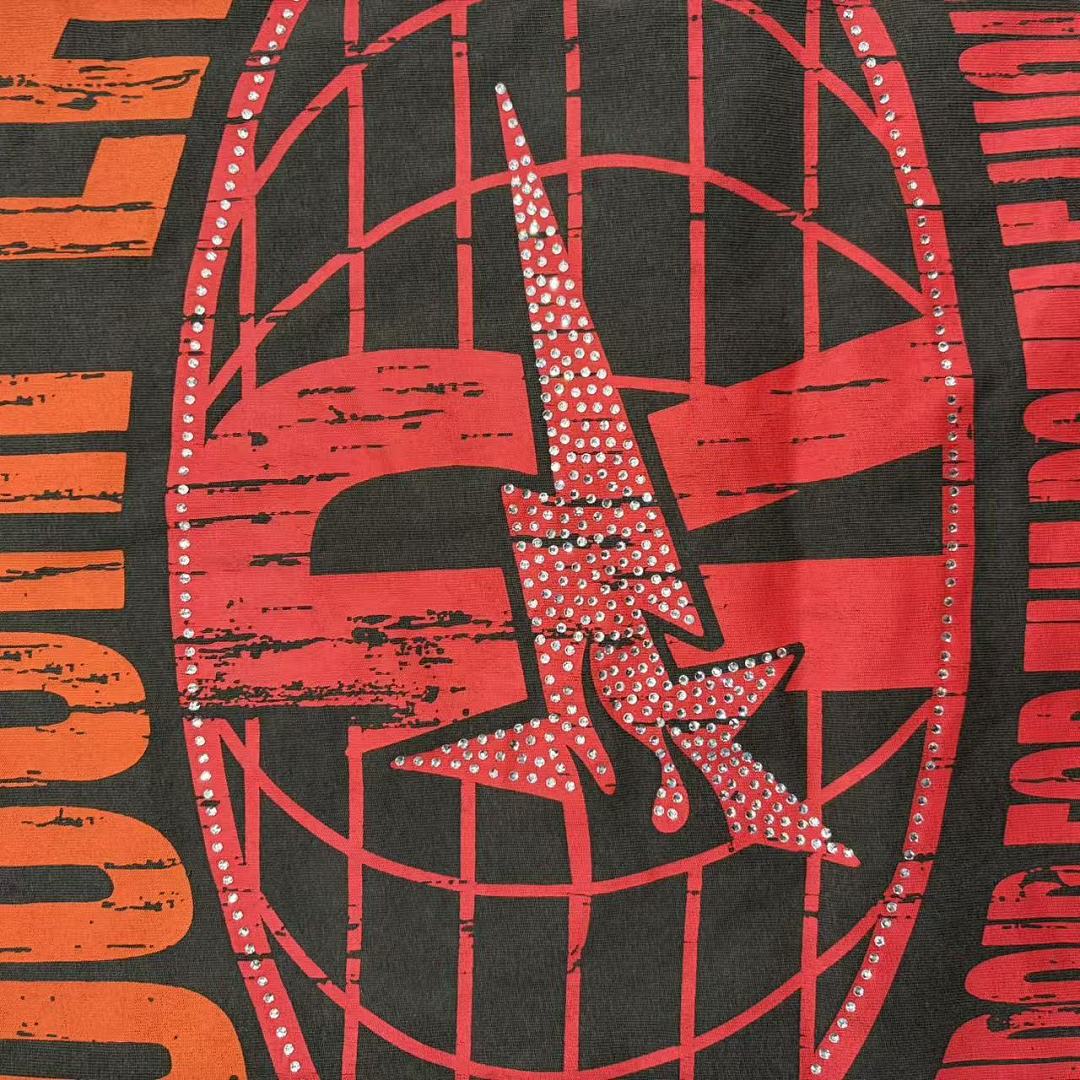 Roughplay "Girls Just Wanna Play Rough" Distressed Graphic Tee
