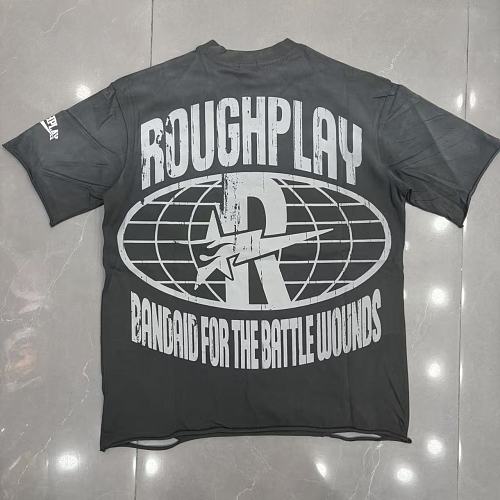Roughplay "Rockstar" Skull Gotham City All-Over Graphic Tee