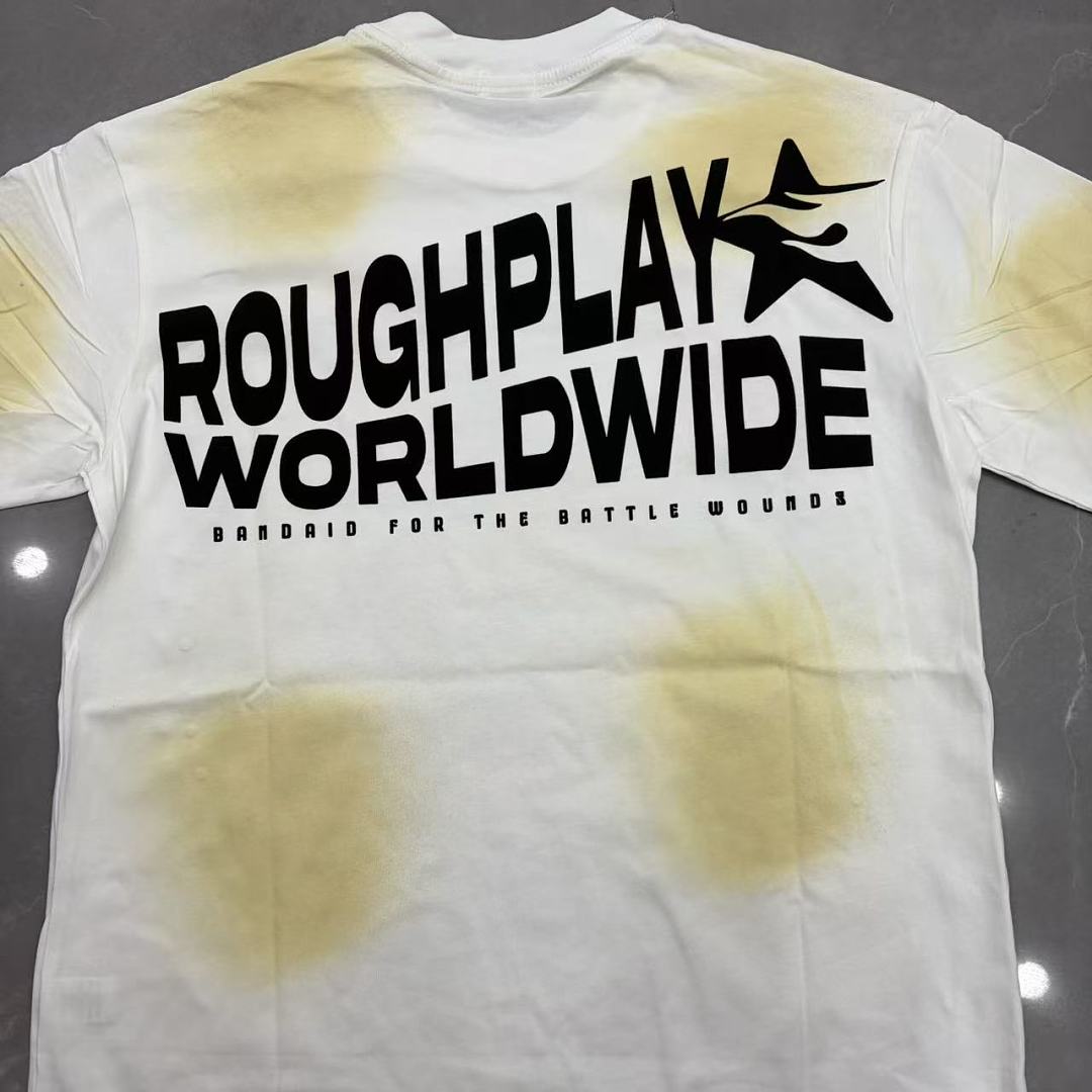 Roughplay "Bandaid for the Battle Wounds" Skeleton Flamingo Tee