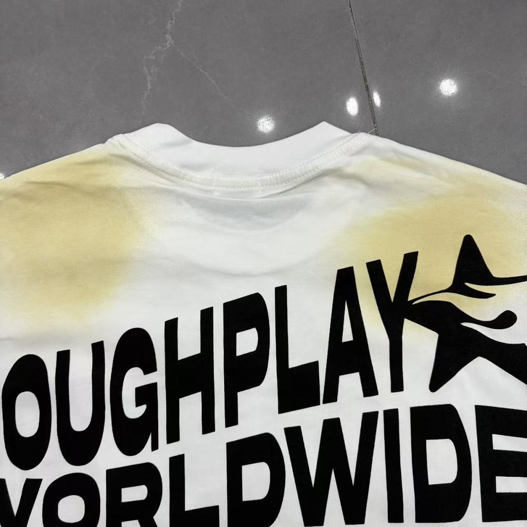 Roughplay "Bandaid for the Battle Wounds" Skeleton Flamingo Tee