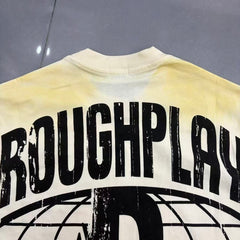 Roughplay Skull Ski Goggles Vintage Wash Graphic Tee
