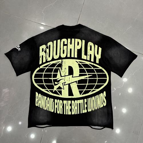 Roughplay Greek God Bleach Distressed Tee