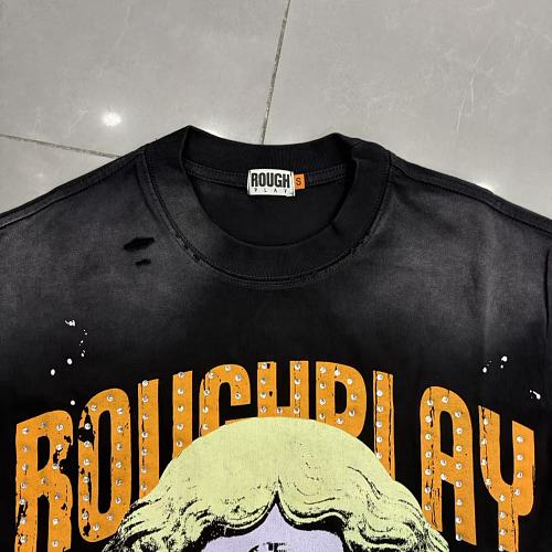 Roughplay Greek God Bleach Distressed Tee