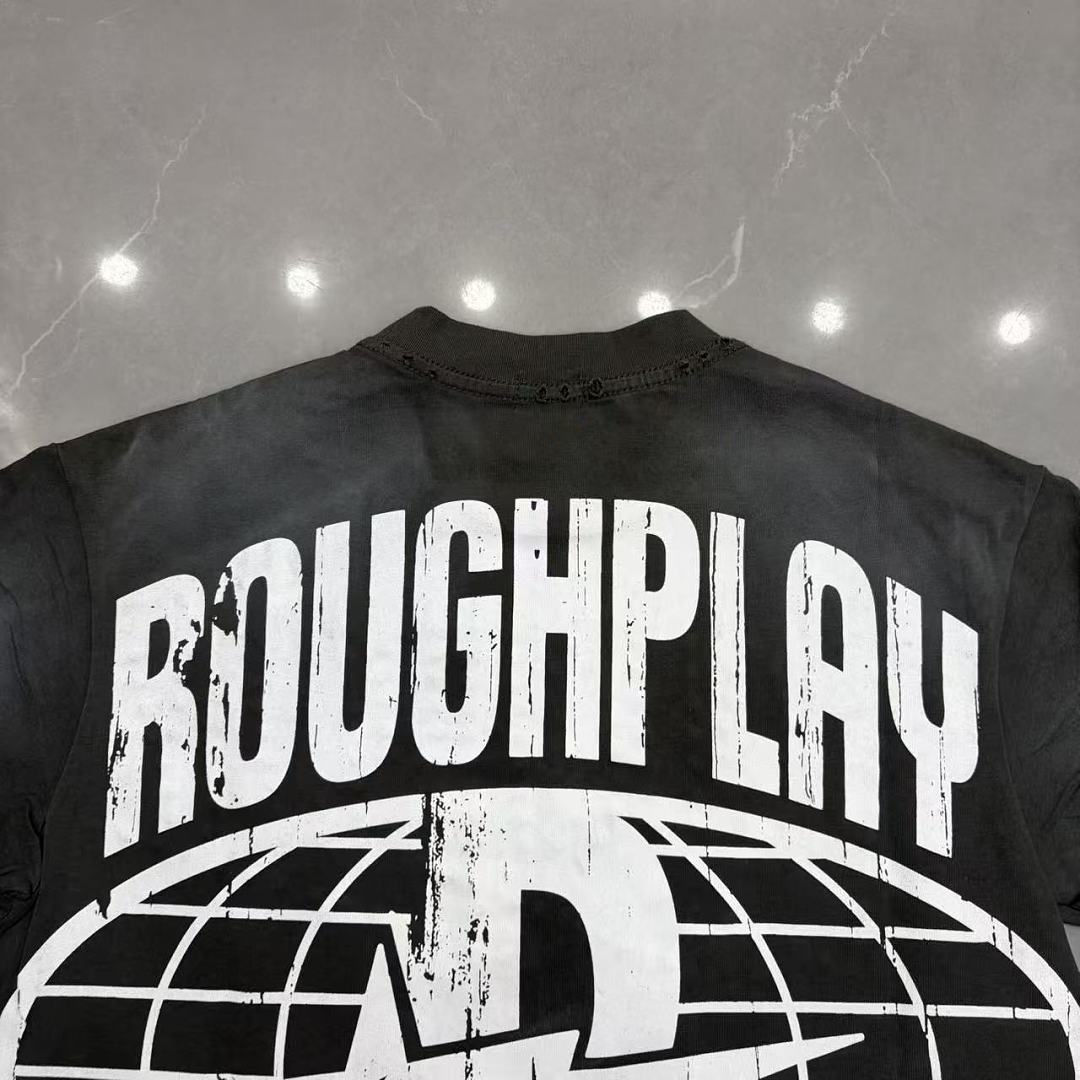 Roughplay "Bandaid for the Battle Wounds" Skull Racer Tee