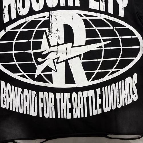 Roughplay "Bandaid for the Battle Wounds" Gas Mask Apocalypse Tee