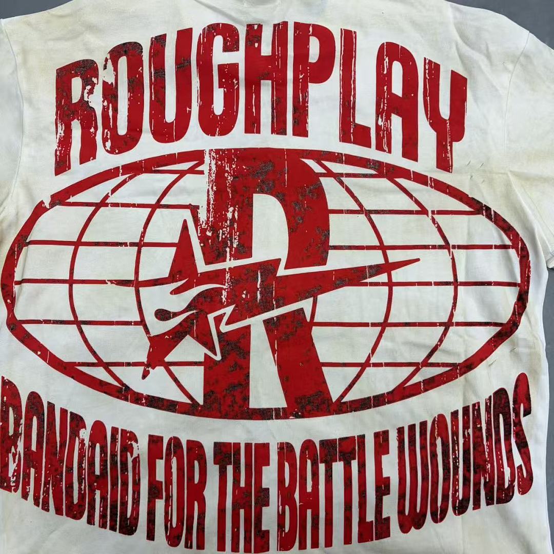 Roughplay "Finish What You Started" Distressed Graphic Tee