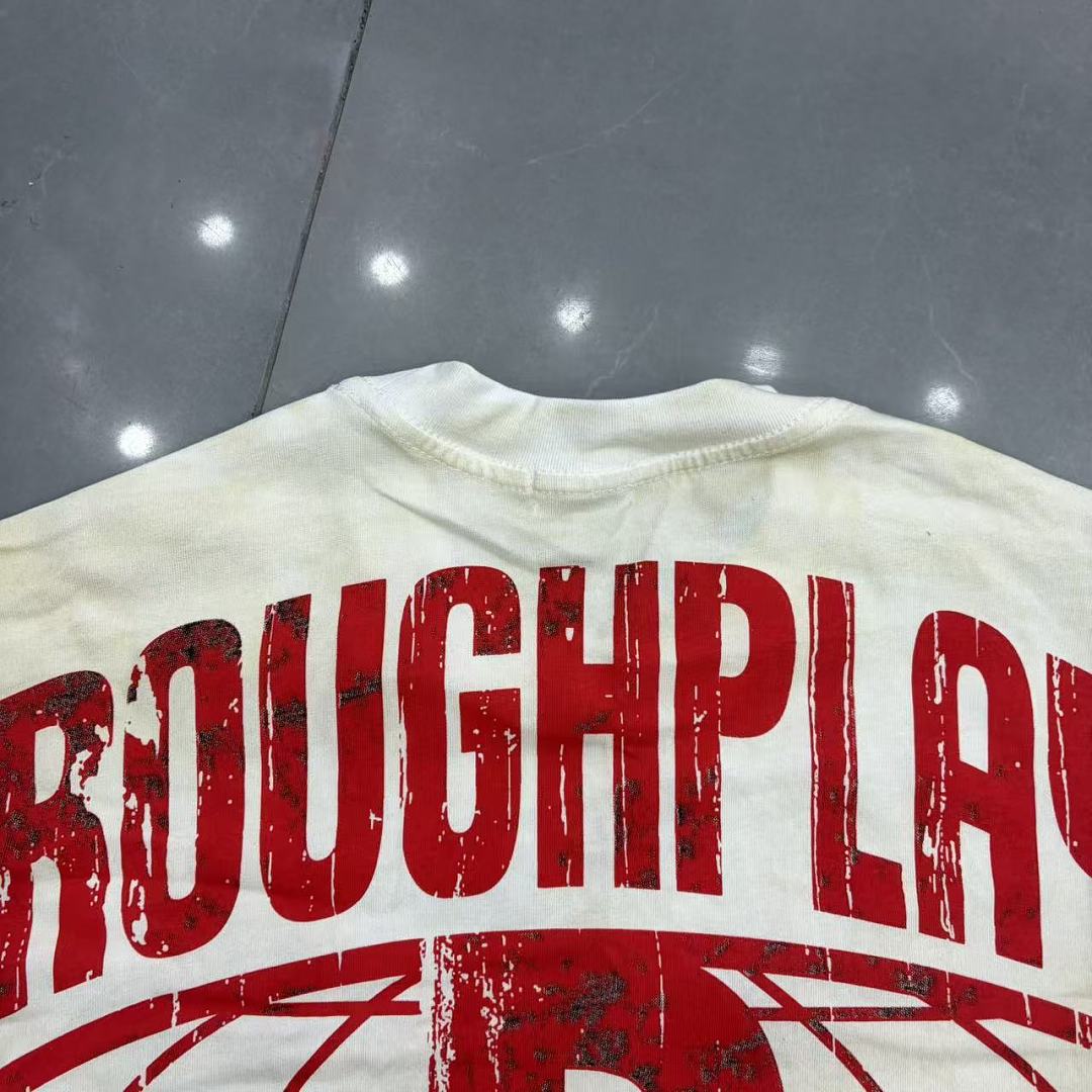 Roughplay "Finish What You Started" Distressed Graphic Tee
