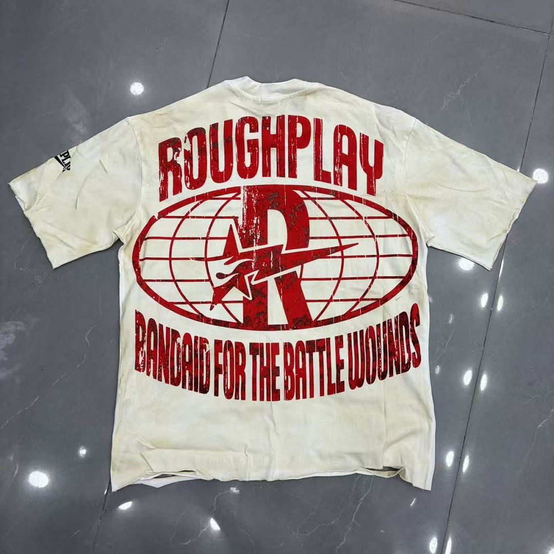 Roughplay "Finish What You Started" Distressed Graphic Tee