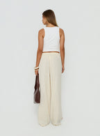 Grazia Pants Cream / Red