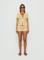 Sun Still Shines Crochet Set Yellow