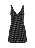 Nellie Mini Dress Black Polka Dot