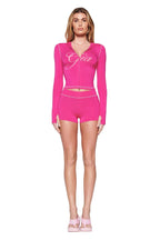 BLARE SHORT - PINK : HOT PINK