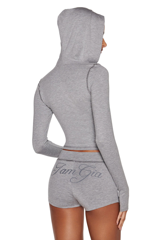BLARE JERSEY SHORT - GREY : HEATHER GREY Hover Image