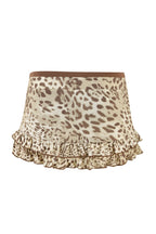 MICHELLE SKORT - NEUTRAL : LEOPARD LIMBO