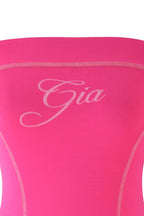 BLARE TUBE MINI DRESS - PINK : HOT PINK