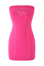 BLARE TUBE MINI DRESS - PINK : HOT PINK