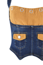 TOMMIE CORSET - DARK WASH