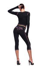 BLARE LONG SLEEVE TOP - BLACK