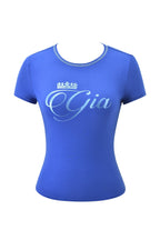 BLARE FORM TEE - COBALT FOIL