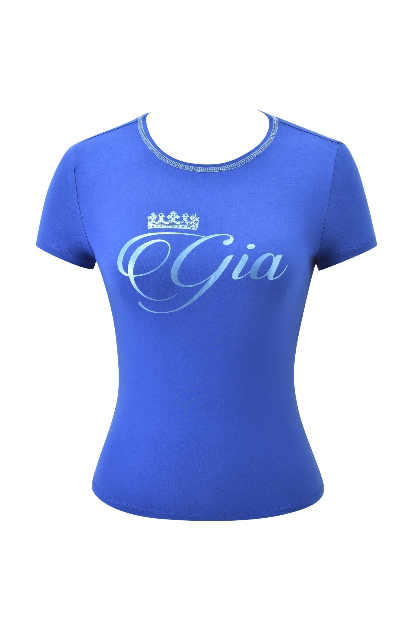 BLARE FORM TEE - COBALT FOIL
