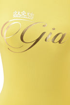 BLARE FORM TEE - YELLOW GOLD FOIL