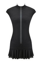 ISELA MINI DRESS - BLACK