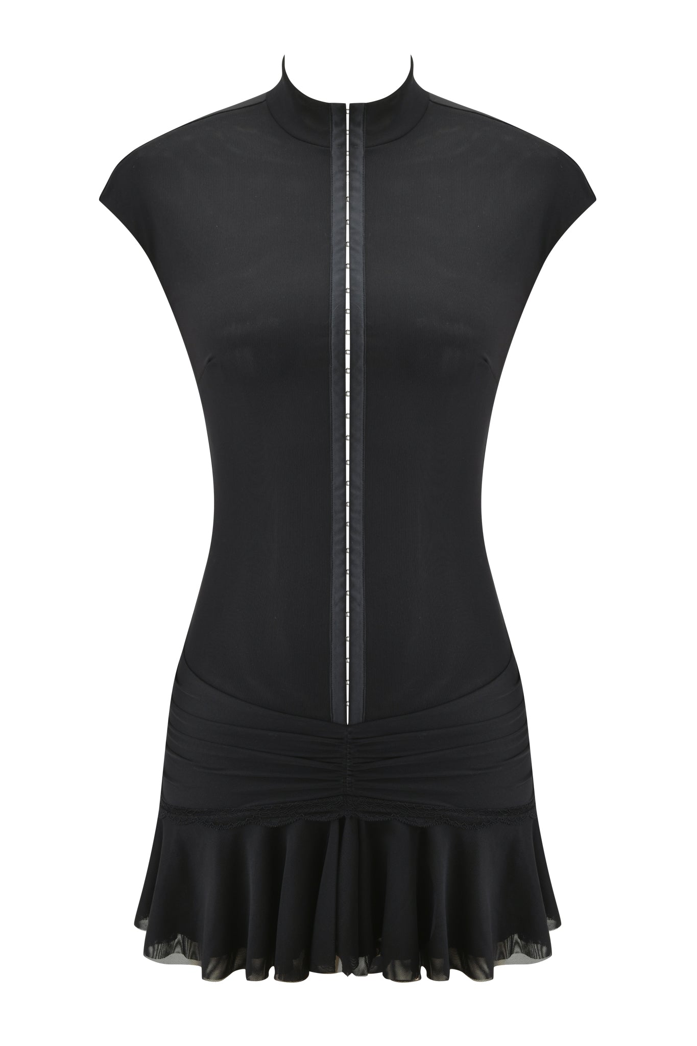 ISELA MINI DRESS - BLACK