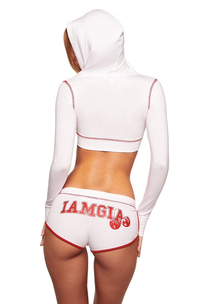 BLARE DOLPHIN SHORT - WHITE Main Image