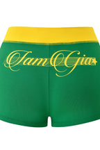 BLARE PIPING SHORT - GREEN