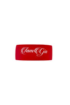 BLARE SPORT CROP TEE AND HEADBAND - CRIMSON