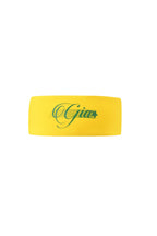 BLARE V-NECK TOP AND HEADBAND - YELLOW