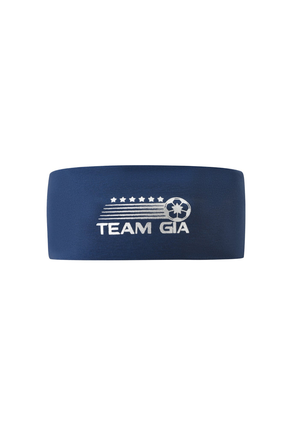NOVIA LACE-UP T-SHIRT AND HEADBAND - NAVY