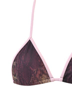 CORDELIA BIKINI TOP - SNAKE