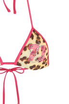 CORDELIA BIKINI TOP - NEUTRAL : LEOPARD : WILDCARD