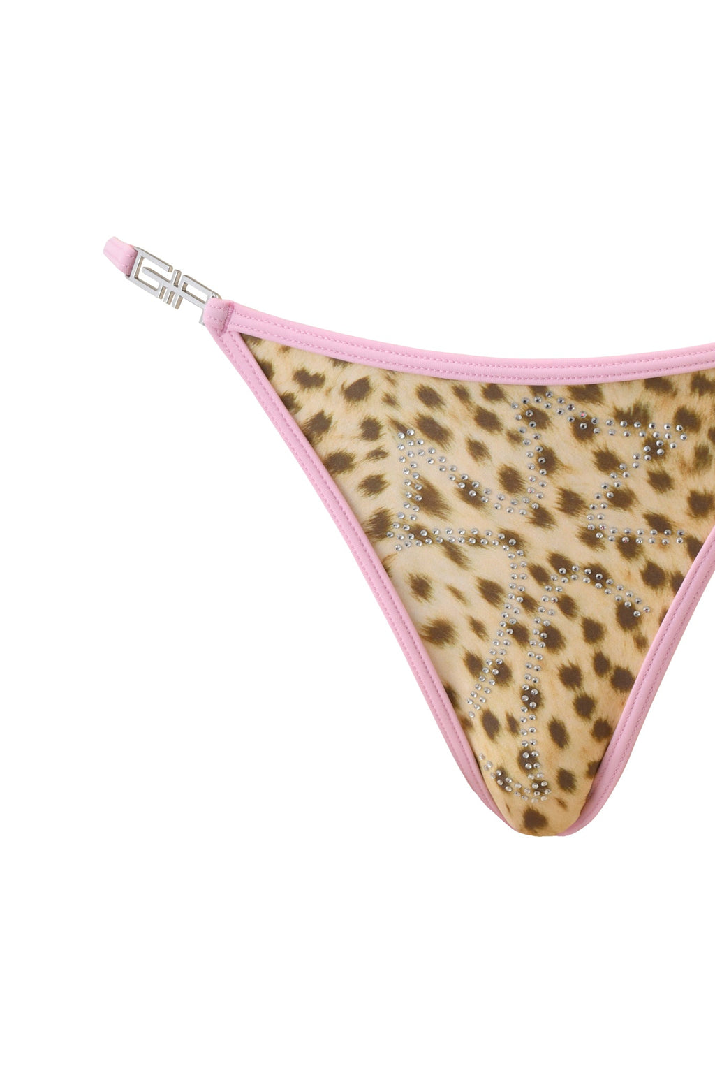 I.AM.GIA X VON DUTCH AVA BIKINI BOTTOM - LEOPARD
